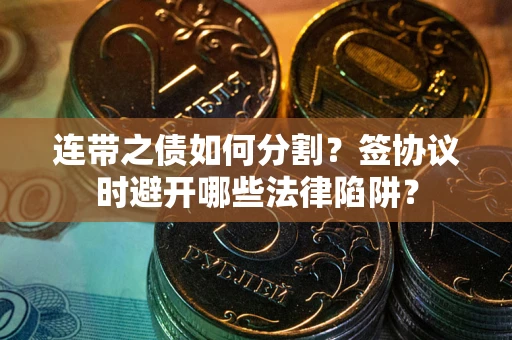 济南连带之债如何分割？签协议时避开哪些法律陷阱？