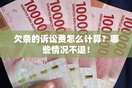 济南欠条的诉讼费怎么计算?哪些情况不退! 济南欠条的诉讼费怎么计算?哪些情况不退!