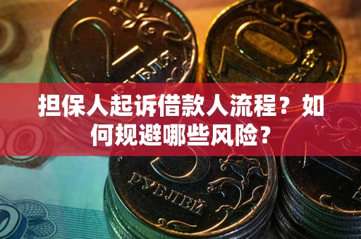 济南担保人起诉借款人流程？如何规避哪些风险？
