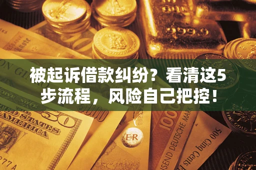 济南被起诉借款纠纷？看清这5步流程，风险自己把控！