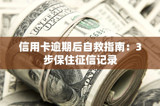 济南信用卡逾期后自救指南：3步保住征信记录