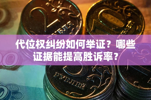 济南代位权纠纷如何举证？哪些证据能提高胜诉率？