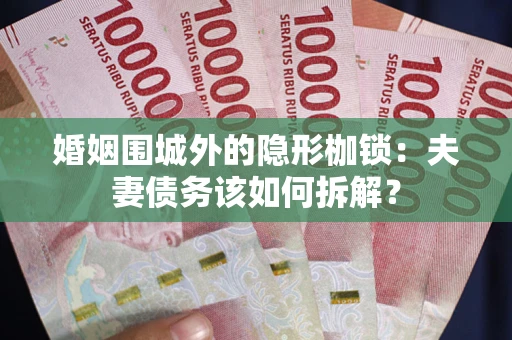 济南婚姻围城外的隐形枷锁：夫妻债务该如何拆解？