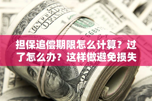 济南担保追偿期限怎么计算？过了怎么办？这样做避免损失！